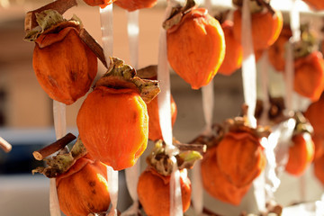 日本の伝統食　干し柿