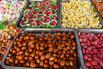 Sweets at the market