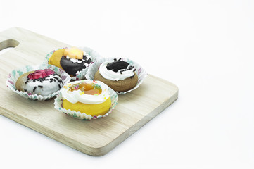 Mini cakes delicious