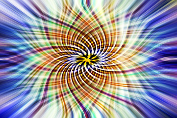 Abstract twirl stripes pattern background.