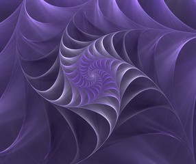 abstract spiral fractal computer generated image