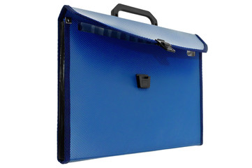 Portfolio, isolated on white background