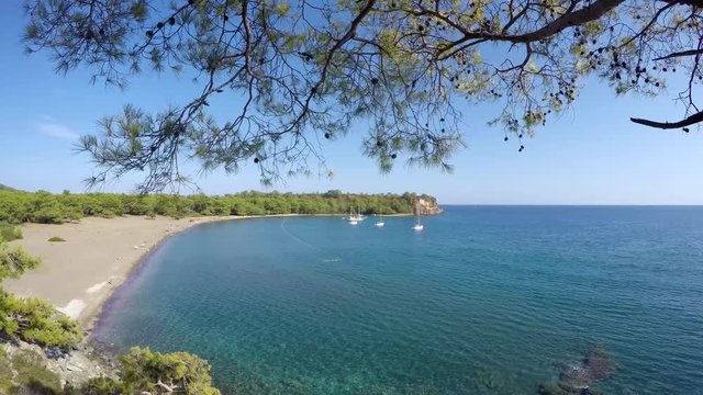 phaselis limanı ve koyu