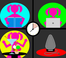 Only ten minutes: don't waste your time ironing.. you can do better things!