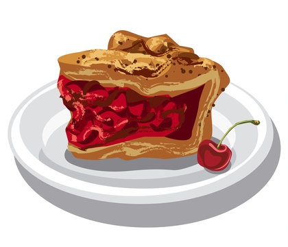 Slice Of Cherry Pie