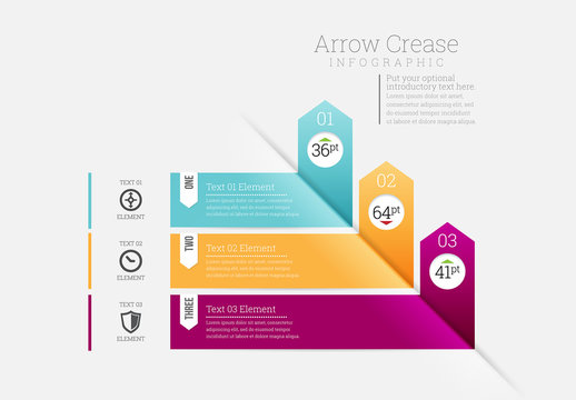 Up Arrow Bar Chart Infographic 1