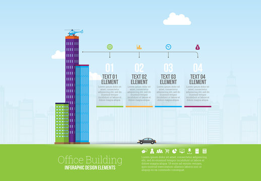 Cityscape Element Infographic