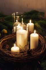 Christmas candles