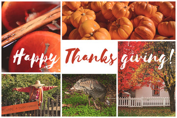 Thanksgiving greeting card 