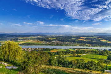 Fototapeta na wymiar view of Danube river, Austria