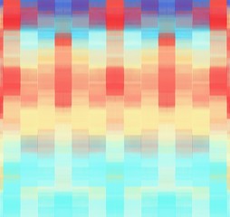 red blue and orange plaid pattern abstract background