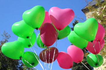 Herzluftballons