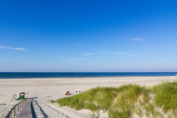 Weg zum Strand auf Juist
