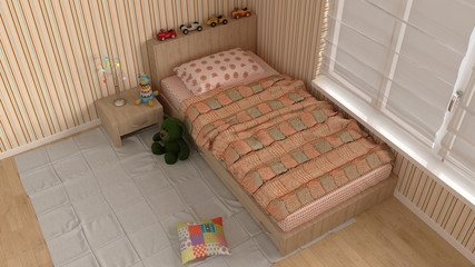 Children bedroom, interior design
