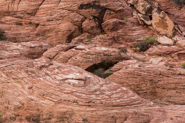 Red Rock Canyon in USA.