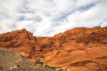 Red Rock Canyon in Nevada, USA.