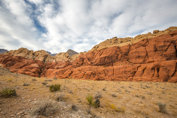 Red Rock Canyon in Nevada, USA.