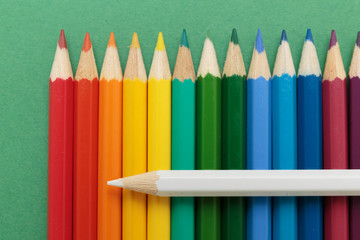 colored pencils