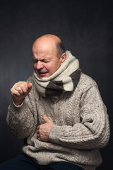  Suffering from flu virus.