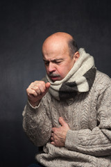  Suffering from flu virus.