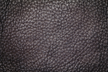 Deep brown leather texture or leather background for design with copy space for text or image.