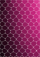 Fototapeta premium honeycomb through maroon color 