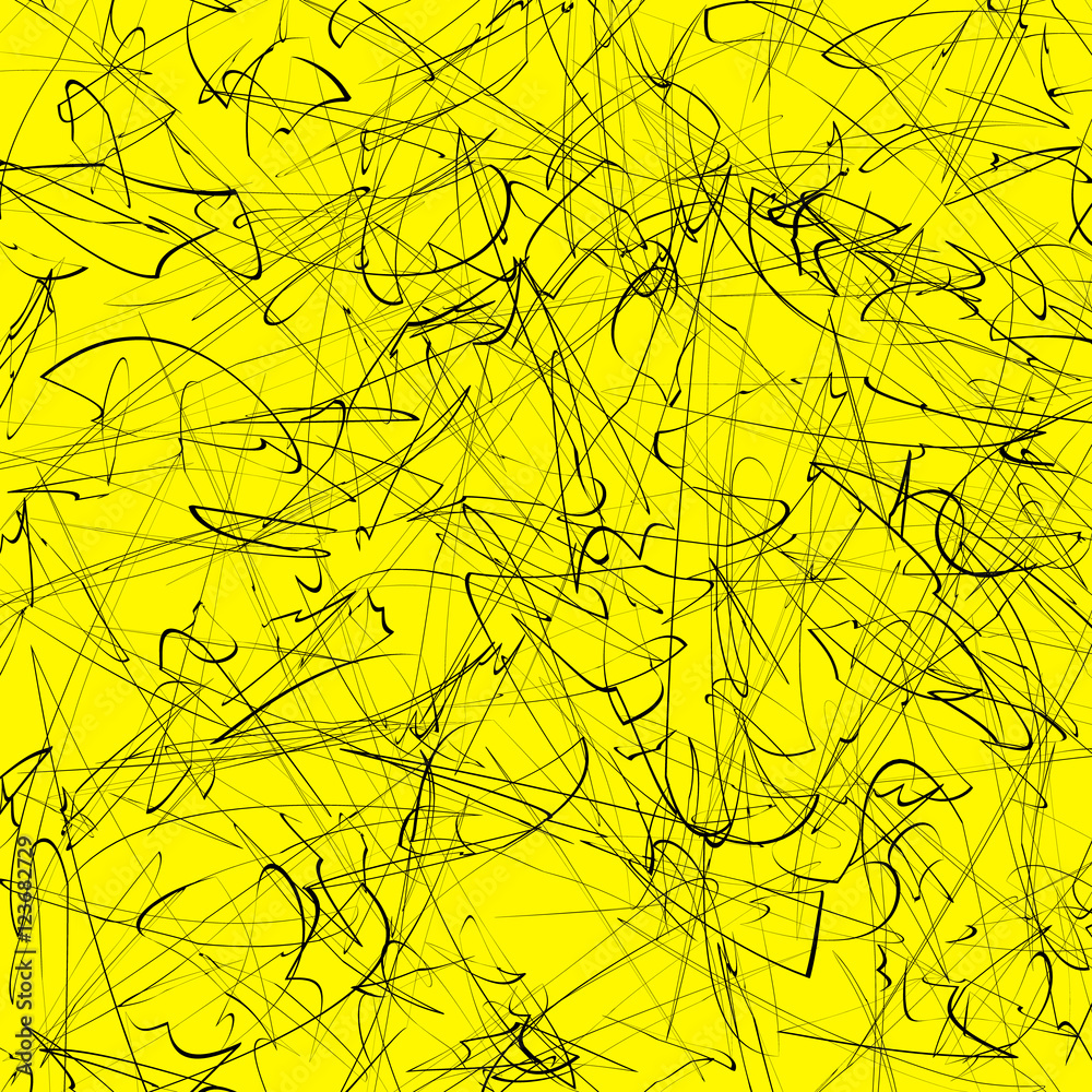Fototapete abstract artistic texture / pattern with wriggling lines