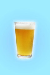 Pint with mask
