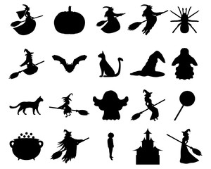 Silhouettes set for Halloween party