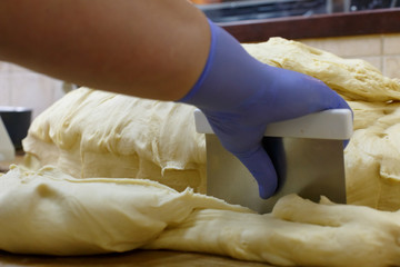 confectionery factory. production of confectionery. pastries, marshmallows, sweets
