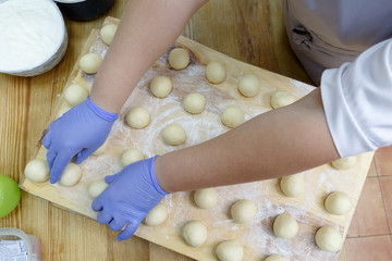 confectionery factory. production of confectionery. pastries, marshmallows, sweets
