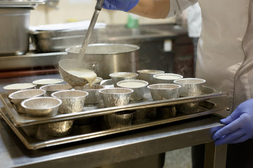 confectionery factory. production of confectionery. pastries, marshmallows, sweets