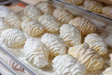 confectionery factory. production of confectionery. pastries, marshmallows, sweets