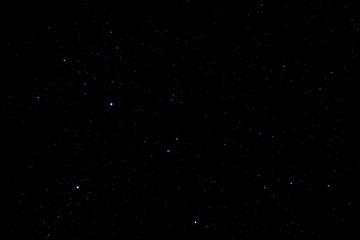 Night sky with stars.