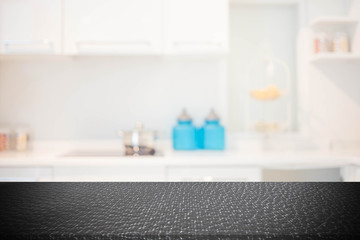 Blur Kitchen Room of The Background