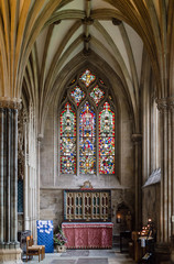 Fototapeta na wymiar St Katherines Chapel in Wells Cathedral