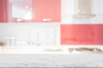 Blur Kitchen Room of The Background