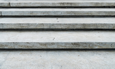 Gray concrete staircase