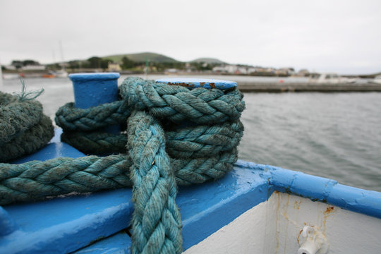 corde amaarage du bateau