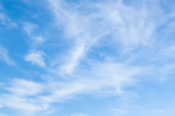 Blue sky and cloud