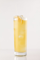 cocktail on the white background