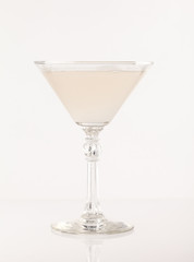 cocktail on the white background