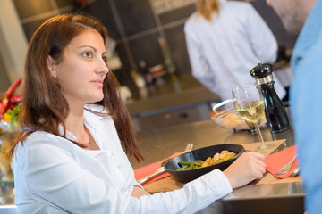 revelation in the restaurant