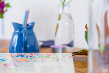 Beautiful Work Desk Still Life