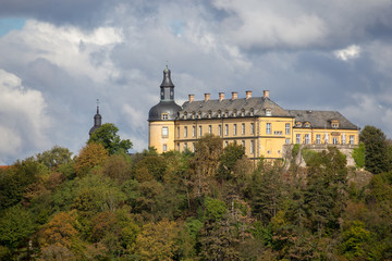 Fototapeta na wymiar Barrock Schloss Friedrichtstein in Bad Wildungen