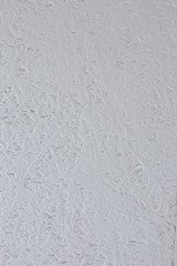 White background with a pattern , Background from white paper te