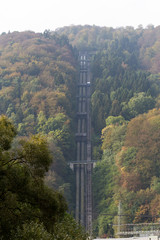 Obraz premium Edersee Pumpspeicherwerk Peterskopf