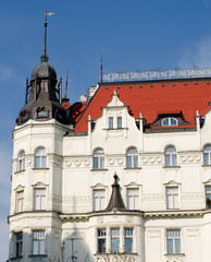historical architecture in Prague