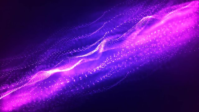 HD Loopable Background with nice abstract magenta lines