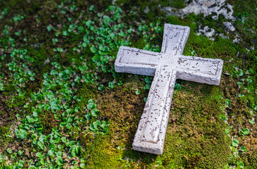 Tod Trauer Kreuz Friedhof